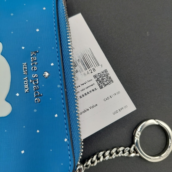 Kate spade  Artic Polar Bear crossbody retail $329 - Picture 7 of 11